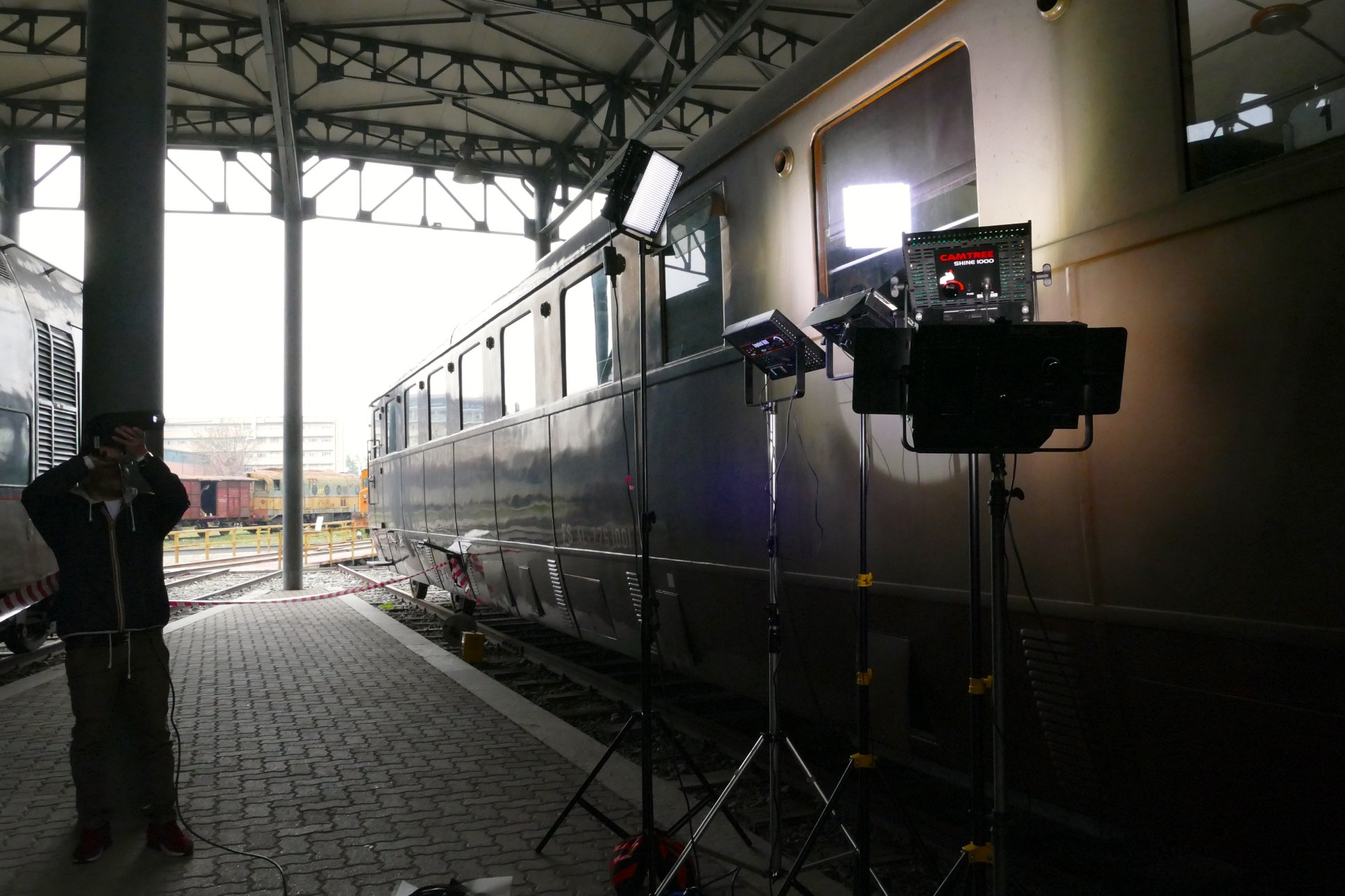 UN CORTO SULL'EUROPA GIRATO AL MUSEO FERROVIARIO PIEMONTESE